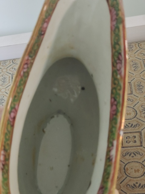古玩陶瓷廣彩人物故事紋奶壺拍賣,當前價格1800元