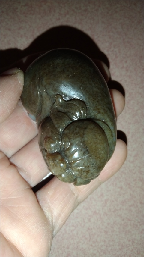 古玩玉器玉豬拍賣,當前價格588元