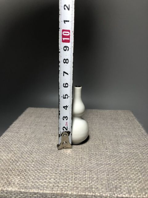 古玩陶瓷白釉葫蘆瓶拍賣,當前價格988元