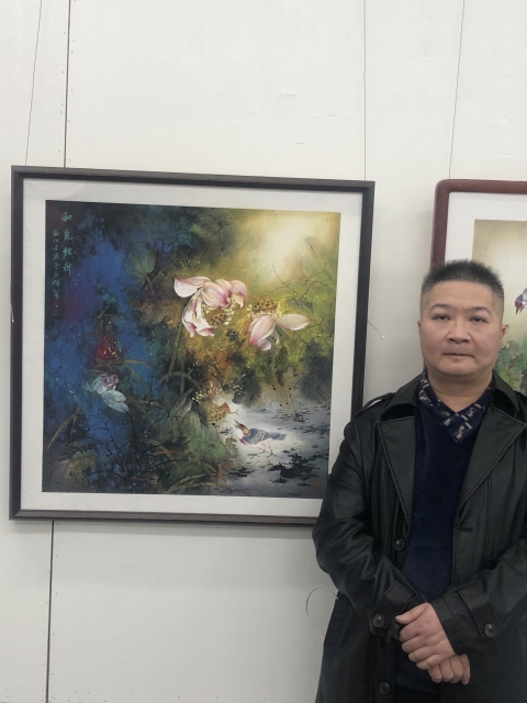 古玩字畫周永輝老師大紅袍原作《和氣致祥》拍賣,當(dāng)前價(jià)格7888元