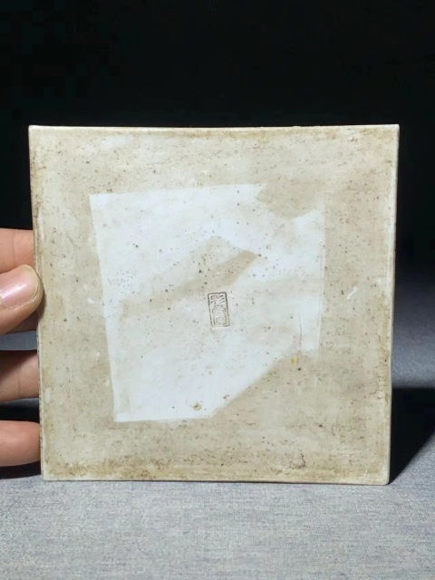 古玩陶瓷(虧出,不議價(jià))精品細(xì)路清中期粉彩博古紋瓷板拍賣,當(dāng)前價(jià)格3900元