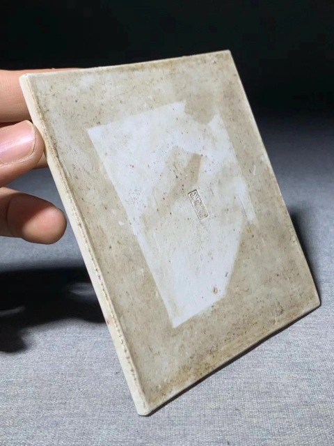 古玩陶瓷(虧出,不議價(jià))精品細(xì)路清中期粉彩博古紋瓷板拍賣,當(dāng)前價(jià)格3900元