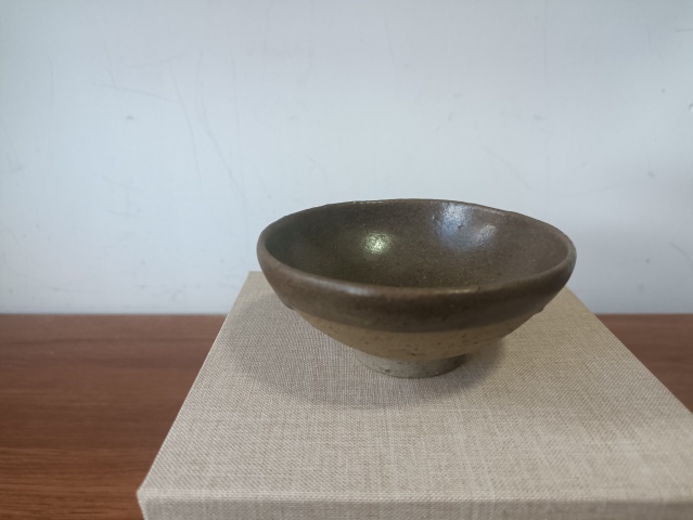 古玩陶瓷磁州窯茶葉末釉茶盞拍賣，當前價格2000元