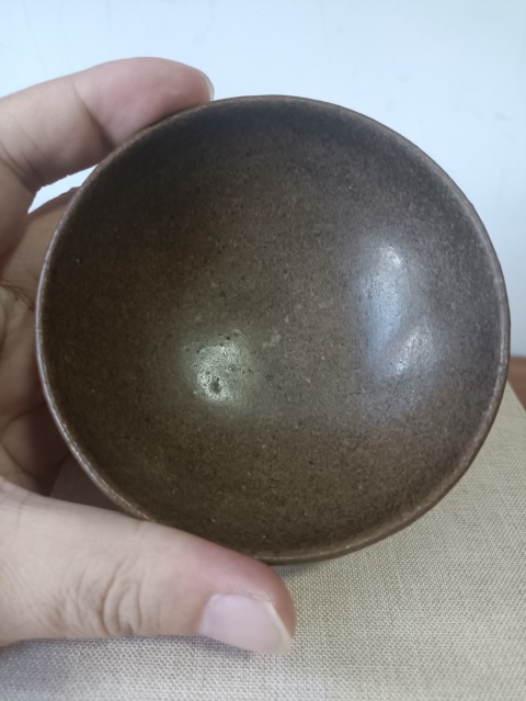 古玩陶瓷磁州窯茶葉末釉茶盞拍賣，當前價格2000元