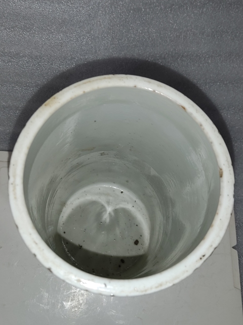 古玩陶瓷粉彩花鳥帽筒拍賣,當前價格1990元