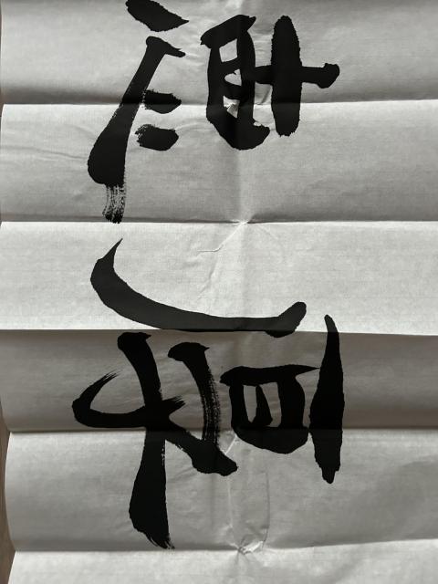 古玩字畫愛新覺羅.啟順《厚德載物》拍賣,當前價格398元