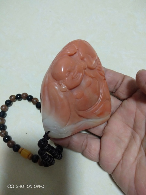 古玩玉器芙蓉石把件拍賣，當(dāng)前價格325元
