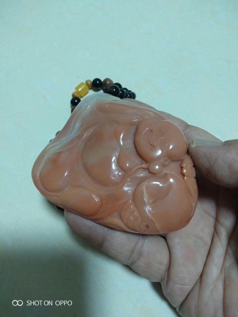 古玩玉器芙蓉石把件拍賣，當(dāng)前價格325元