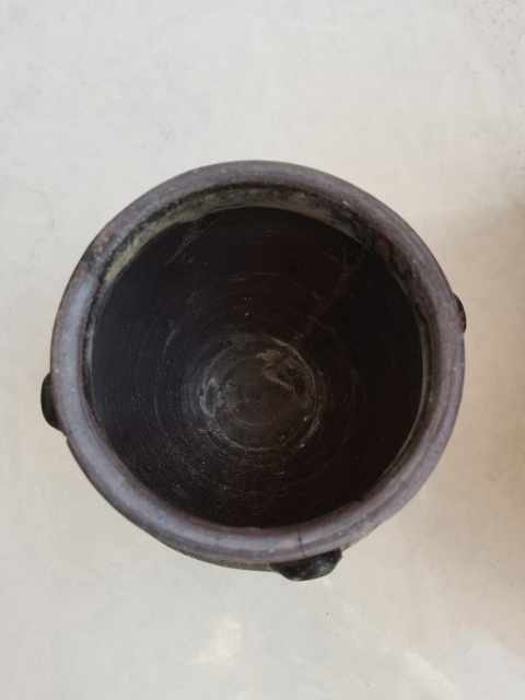 古玩陶瓷宣州窯四系黑釉罐拍賣,當前價格0元