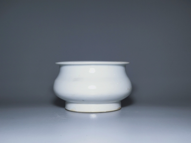 古玩陶瓷清早期德化窯香爐（琴爐）拍賣，當前價格1500元