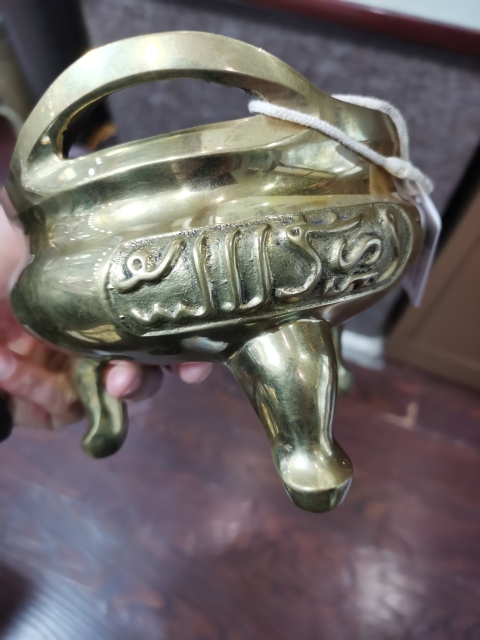 古玩銅器銅爐拍賣，當前價格5500元