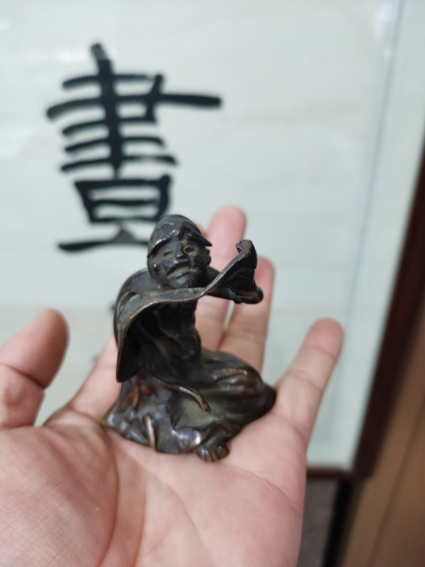 古玩銅器銅造像拍賣，當前價格3800元