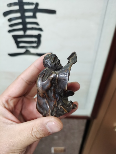 古玩銅器銅造像拍賣，當前價格3800元
