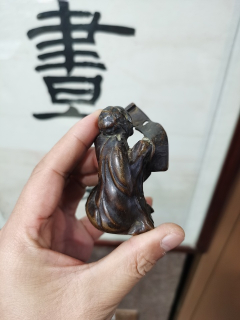 古玩銅器銅造像拍賣，當前價格3800元