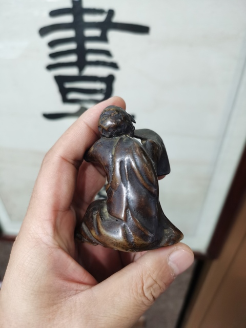 古玩銅器銅造像拍賣，當前價格3800元