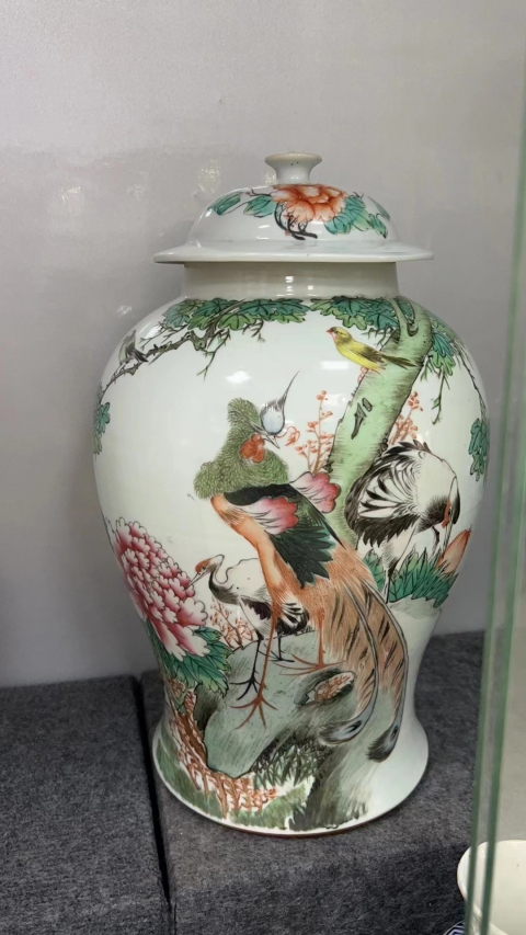 古玩陶瓷將軍罐拍賣，當前價格6500元