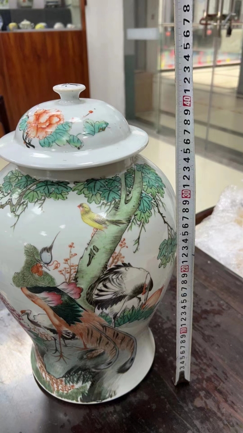 古玩陶瓷將軍罐拍賣，當前價格6500元