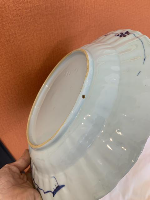 古玩陶瓷康熙人物紋青花盤拍賣,當前價格16800元