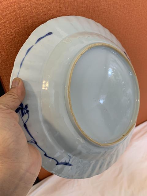 古玩陶瓷康熙人物紋青花盤拍賣,當前價格16800元