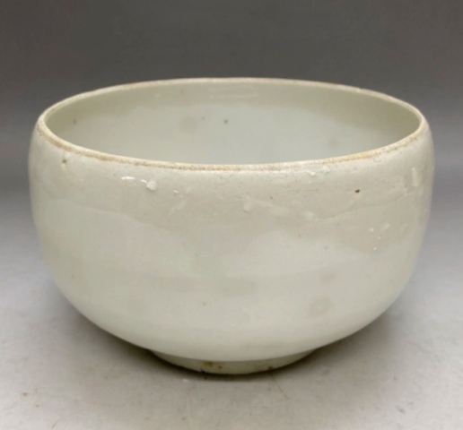 古玩陶瓷清早期?白釉缽拍賣，當前價格1600元