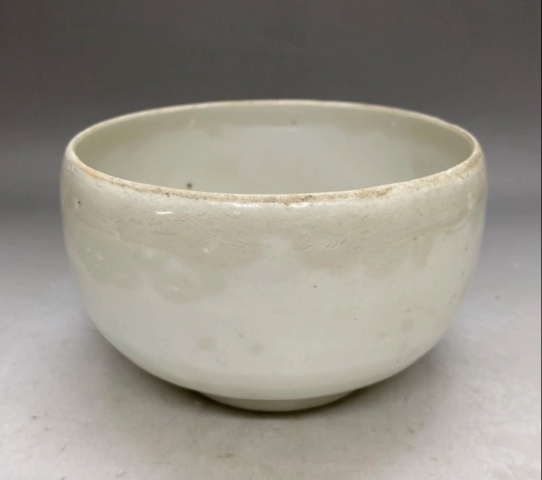 古玩陶瓷清早期?白釉缽拍賣，當前價格1600元