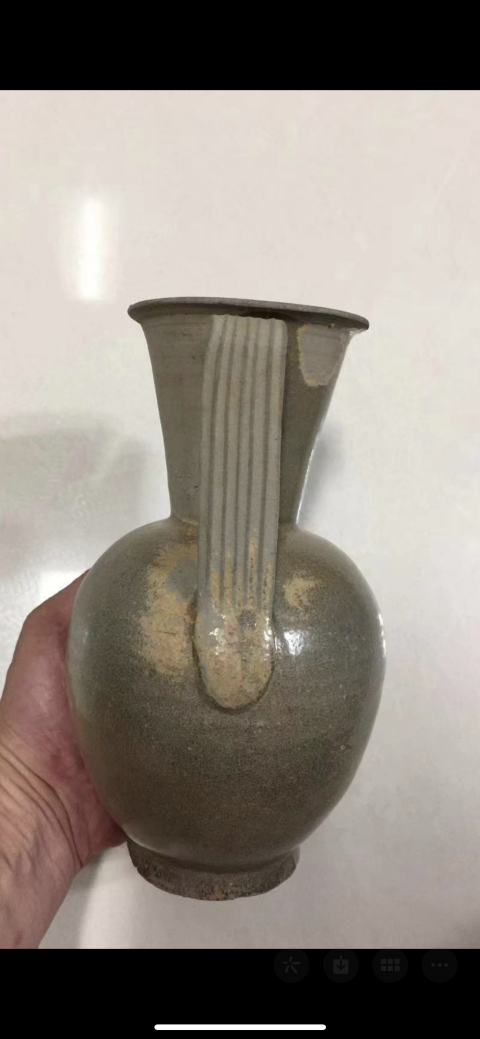 古玩陶瓷越窯青瓷執壺拍賣,當前價格7800元