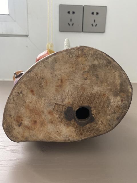 古玩陶瓷民國劉海戲金蟾粉彩塑像拍賣，當前價格1000元