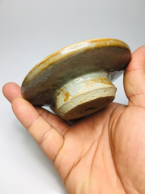 古玩陶瓷(明代)青釉壽字紋糕點模具拍賣,當前價格0元