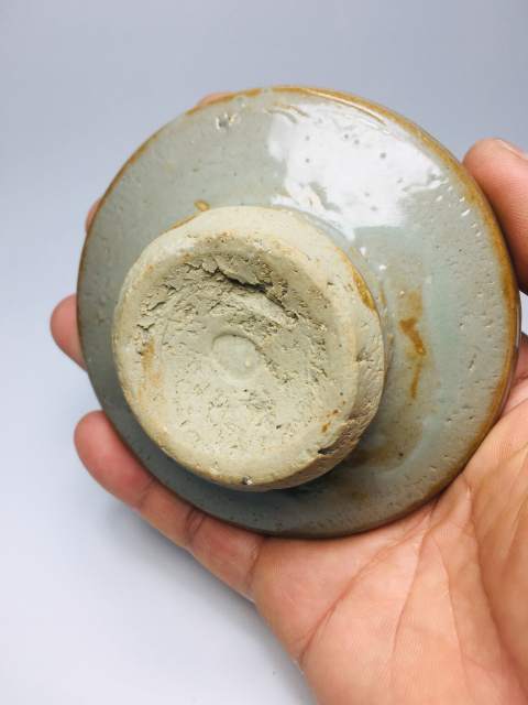 古玩陶瓷(明代)青釉壽字紋糕點模具拍賣,當前價格0元