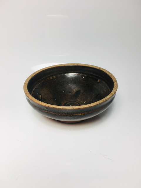 古玩陶瓷吉州窯醬釉茶盞拍賣，當前價格3888元
