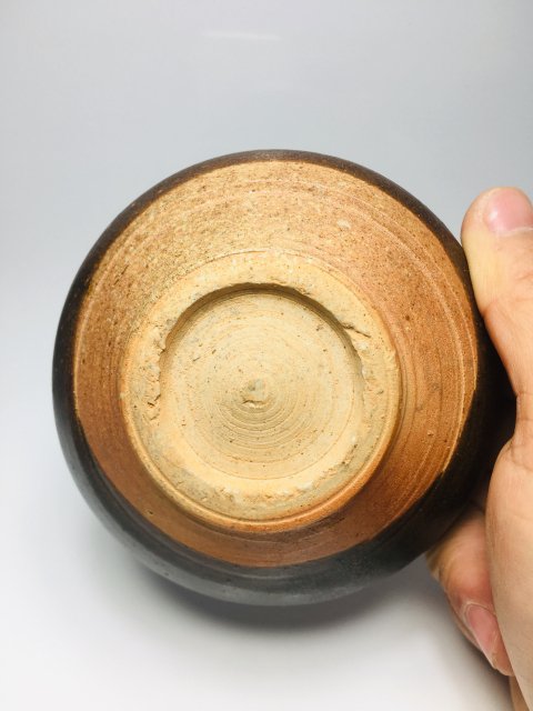 古玩陶瓷吉州窯醬釉茶盞拍賣，當前價格3888元