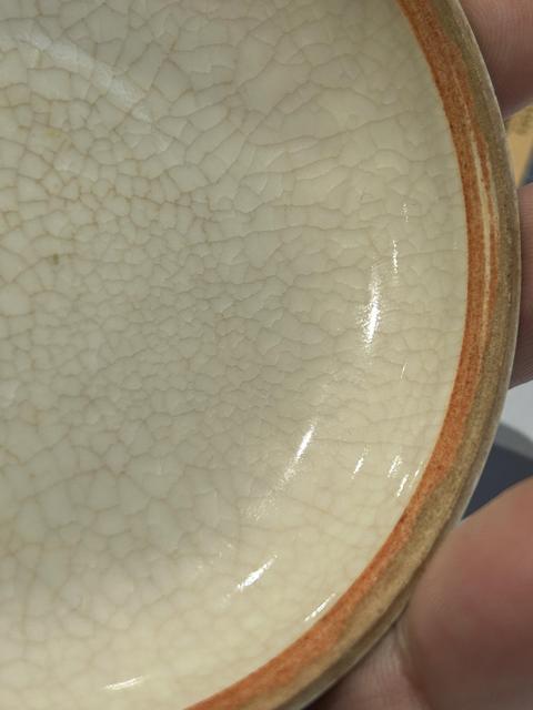 古玩陶瓷晚清煨瓷青花嬰戲圖印盒拍賣,當前價格6800元