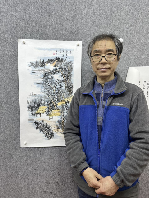 古玩字畫榮寶齋簽約畫家楊彭老師《山水》拍賣,當前價格658元