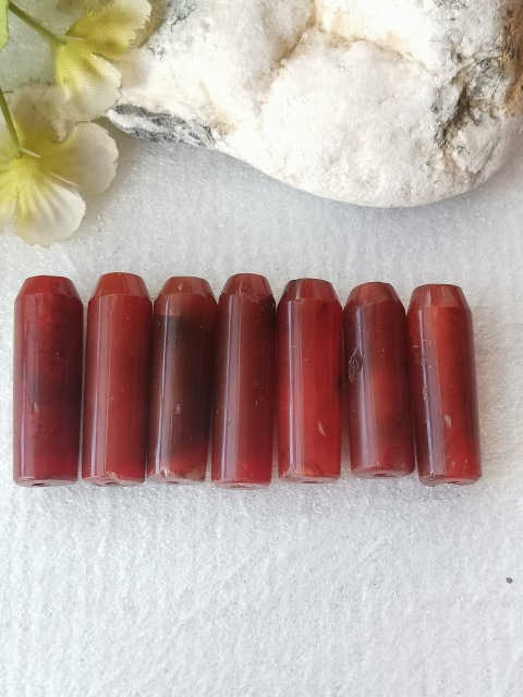 古玩玉器天然紅瑪瑙手串珠拍賣,當前價格536元