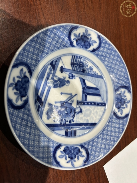 古玩陶瓷清早期人物紋青花盤 一屋掃天下拍賣,當前價格4500元