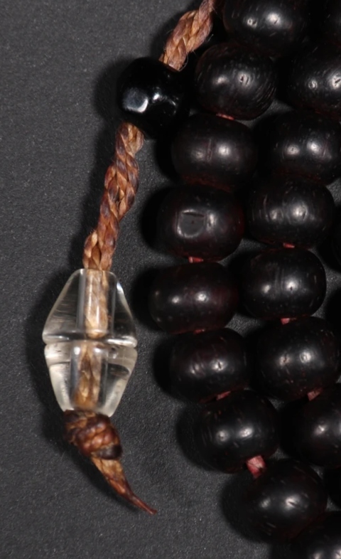古玩雜項紫檀，水晶，**小念珠拍賣，當前價格1500元