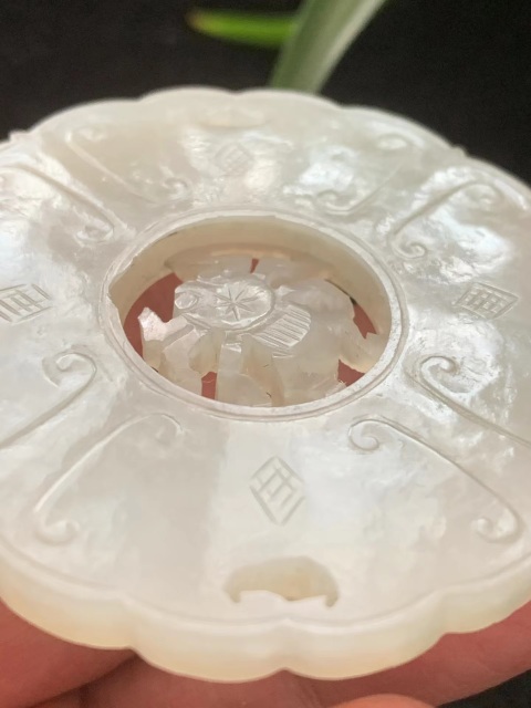 古玩玉器清代和田玉知足牌拍賣,當前價格15000元