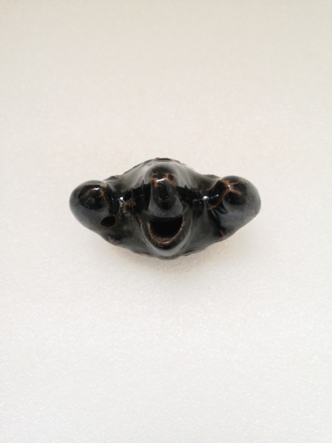 古玩陶瓷黑釉筆山拍賣，當(dāng)前價(jià)格680元