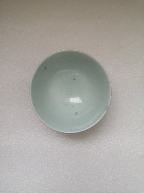 古玩陶瓷花卉紋青花碗拍賣,當前價格450元