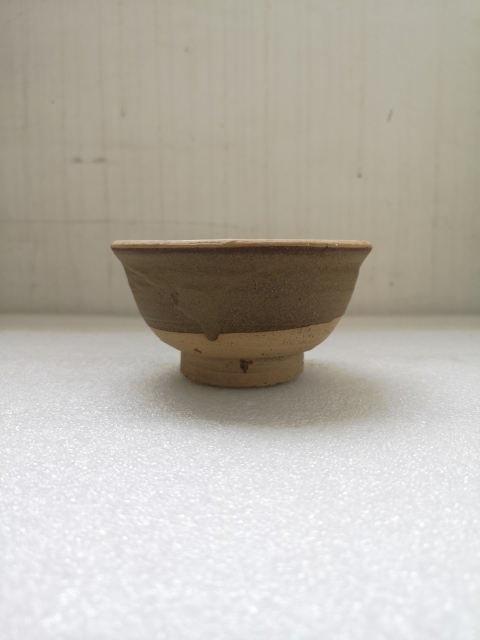古玩陶瓷金元褐釉小碗拍賣，當前價格750元