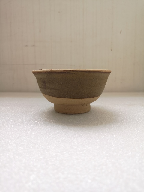 古玩陶瓷金元褐釉小碗拍賣，當前價格750元