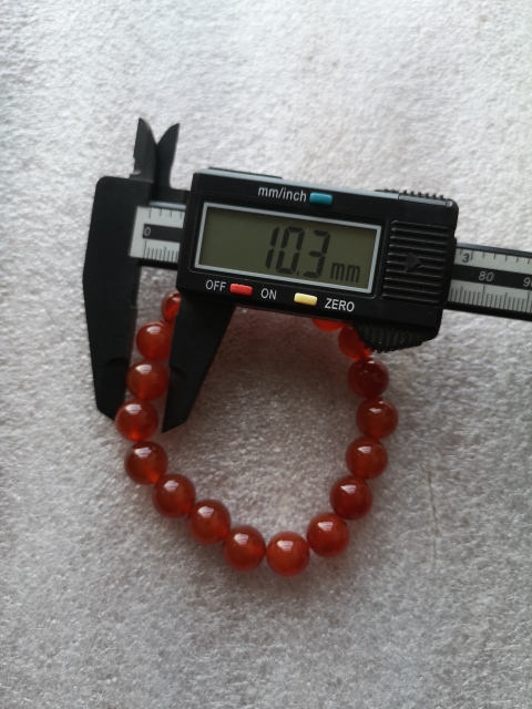 古玩玉器天然紅瑪瑙珠手串拍賣,當(dāng)前價格150元