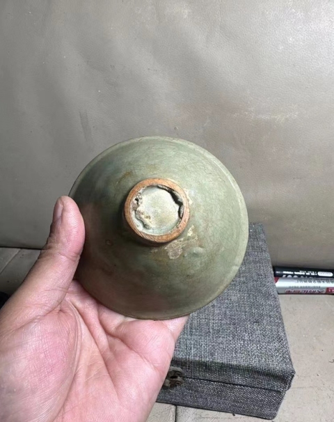 古玩陶瓷北宋耀州窯青釉盞拍賣,當(dāng)前價格15000元