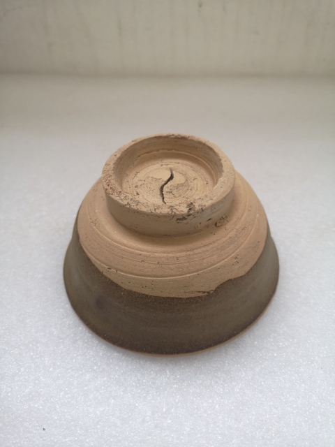 古玩陶瓷金元褐釉小碗拍賣，當前價格750元