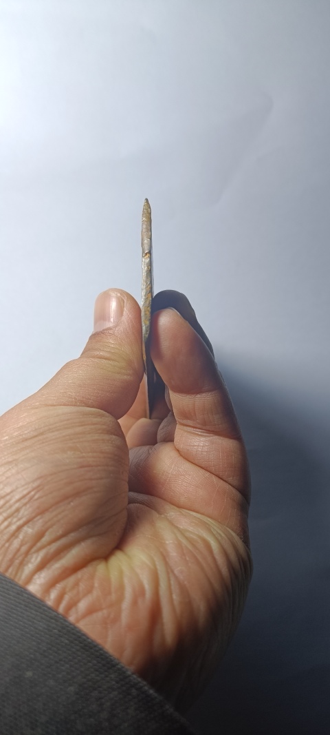 古玩銅器商鉞之內殘片拍賣,當前價格350元
