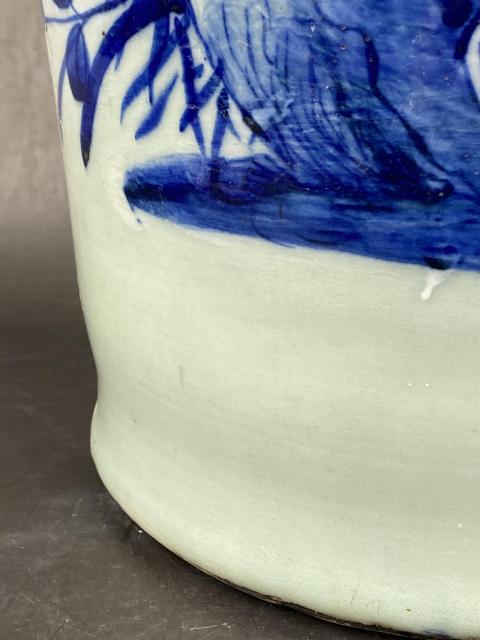古玩陶瓷花間龍紋嫁妝瓶拍賣，當前價格3888元