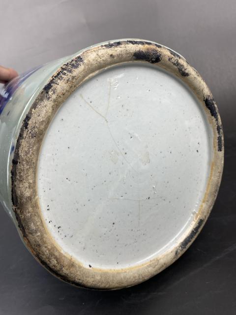 古玩陶瓷花間龍紋嫁妝瓶拍賣，當前價格3888元