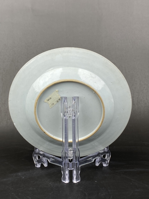 古玩陶瓷花卉紋粉彩盤拍賣，當前價格3888元