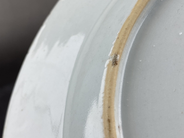 古玩陶瓷花卉紋粉彩盤拍賣，當前價格3888元