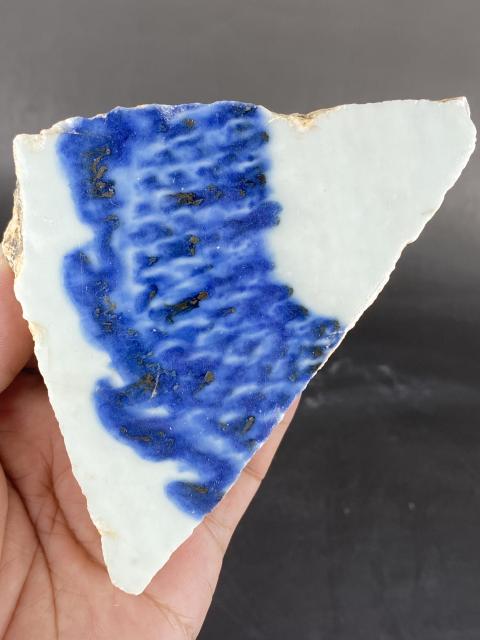古玩陶瓷宣德青花瓷片拍賣，當前價格8888元